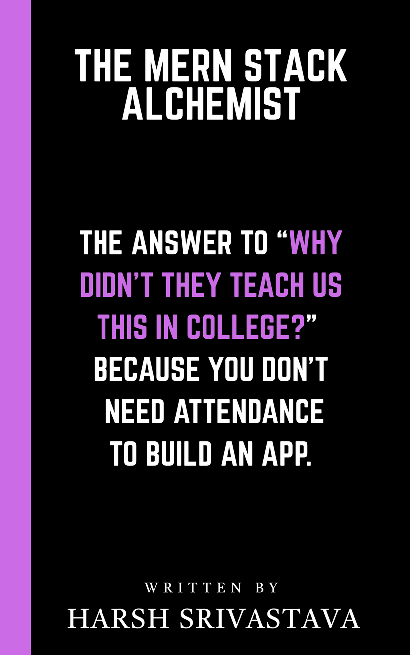 The MERN Stack Alchemist Front Cover