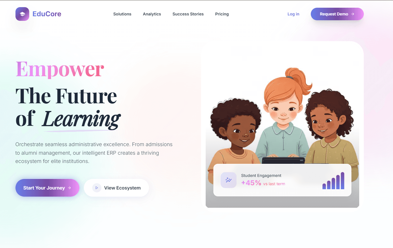 School SaaS ERP Platform